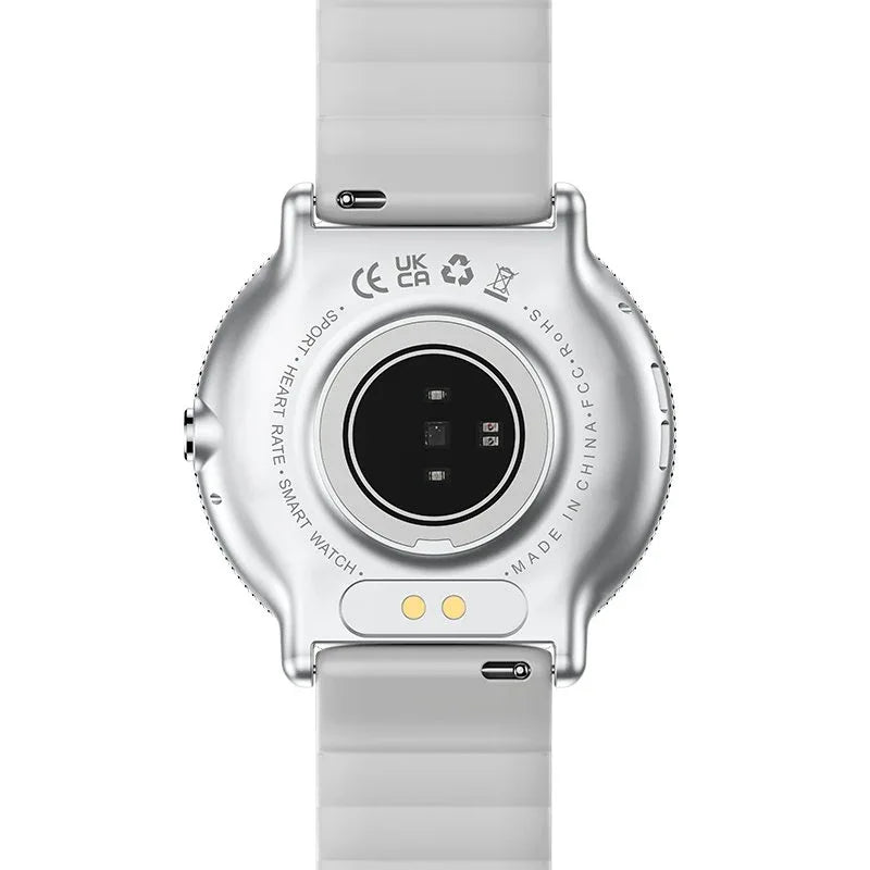 Smartwatch COOL Pantalla AMOLED Forever Silicona Gris (Llamadas, Salud, Deporte) - PixelPlaza