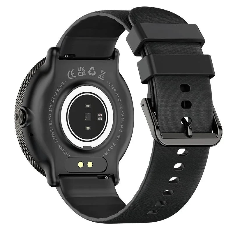 Smartwatch COOL Pantalla AMOLED Forever Silicona Negro (Llamadas, Salud, Deporte) - PixelPlaza