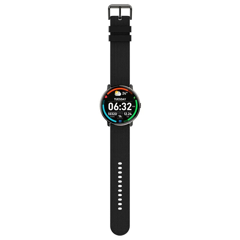 Smartwatch COOL Pantalla AMOLED Forever Silicona Negro (Llamadas, Salud, Deporte) - PixelPlaza