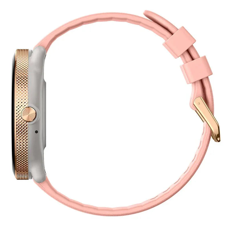 Smartwatch COOL Pantalla AMOLED Forever Silicona Rosa (Llamadas, Salud, Deporte) - PixelPlaza