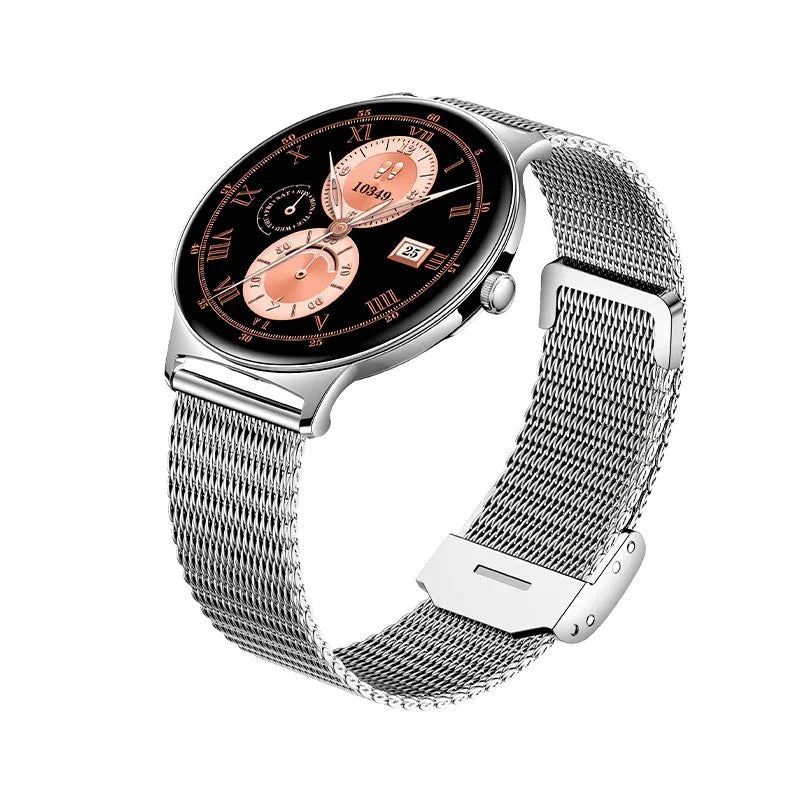Smartwatch COOL Ultrathin + 2 Correas (Amoled, Llamadas, Ultrafino) Gris - PixelPlaza