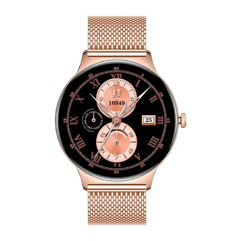 Smartwatch COOL Ultrathin + 2 Correas (Amoled, Llamadas, Ultrafino) Rosa - PixelPlaza