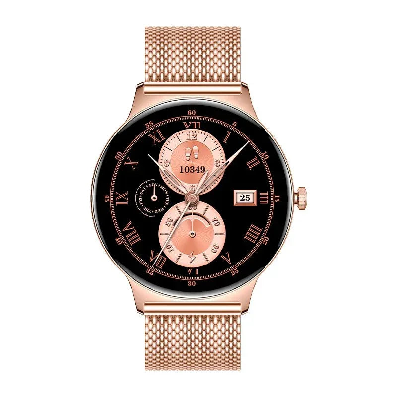 Smartwatch COOL Ultrathin + 2 Correas (Amoled, Llamadas, Ultrafino) Rosa - PixelPlaza