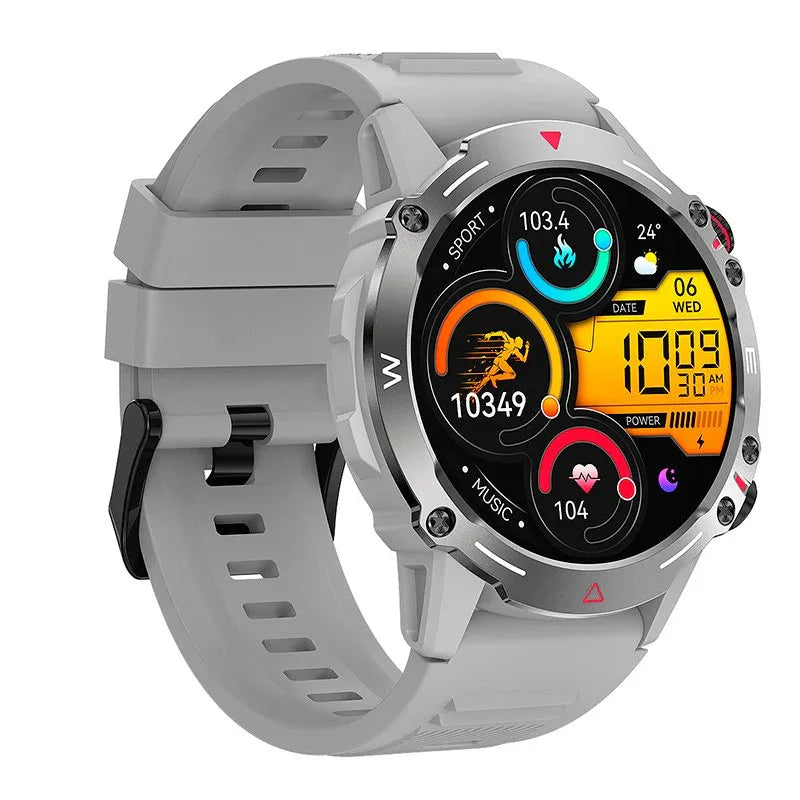 Smartwatch Pantalla Amoled COOL Adventure Silicona Gris (Llamadas, Salud...) - PixelPlaza