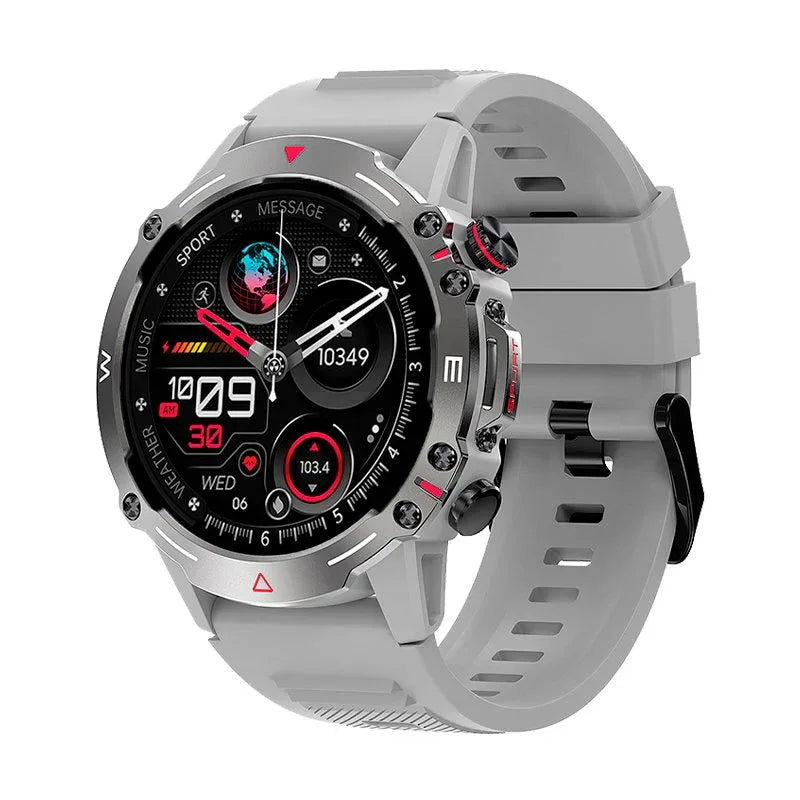 Smartwatch Pantalla Amoled COOL Adventure Silicona Gris (Llamadas, Salud...) - PixelPlaza