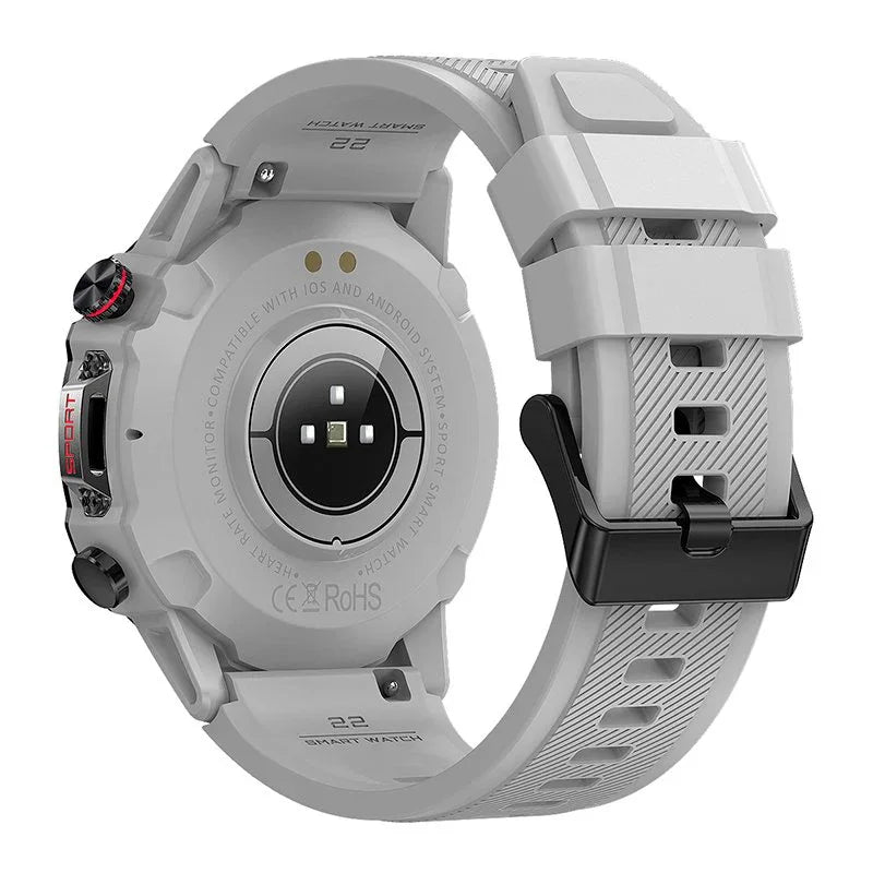 Smartwatch Pantalla Amoled COOL Adventure Silicona Gris (Llamadas, Salud...) - PixelPlaza