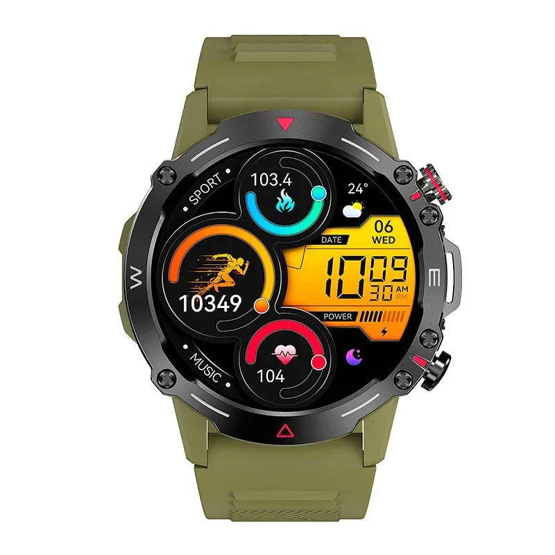 Smartwatch Pantalla Amoled COOL Adventure Silicona Verde (Llamadas, Salud...) - PixelPlaza