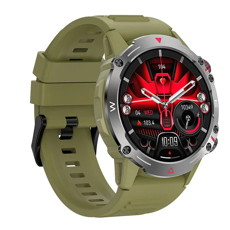Smartwatch Pantalla Amoled COOL Adventure Silicona Verde (Llamadas, Salud...) - PixelPlaza