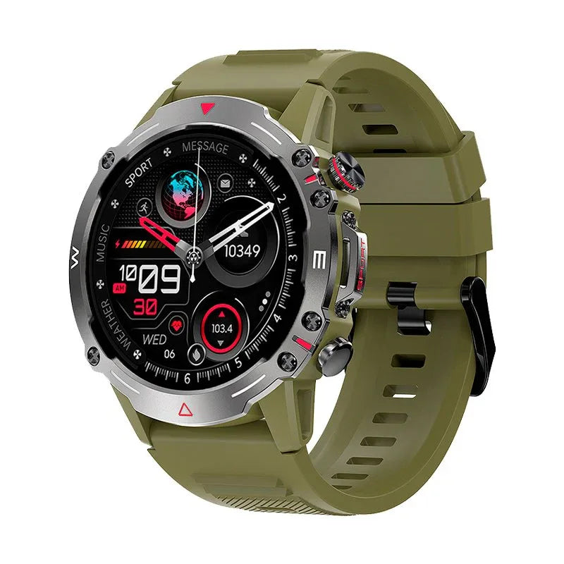 Smartwatch Pantalla Amoled COOL Adventure Silicona Verde (Llamadas, Salud...) - PixelPlaza