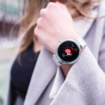Smartwatch Pantalla Amoled COOL Mónaco + 2 Correas (Llamadas, Salud) Plateado - PixelPlaza