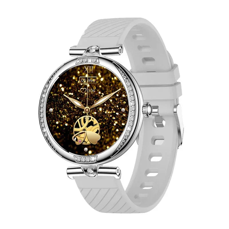 Smartwatch Pantalla Amoled COOL Mónaco + 2 Correas (Llamadas, Salud) Plateado - PixelPlaza