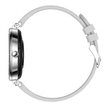 Smartwatch Pantalla Amoled COOL Mónaco + 2 Correas (Llamadas, Salud) Plateado - PixelPlaza