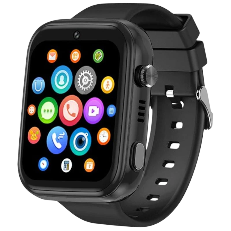 T45 Pro Negro 1,83 pulgadas IPS GPS IP67 Smartwatch para niños - Reloj inteligente