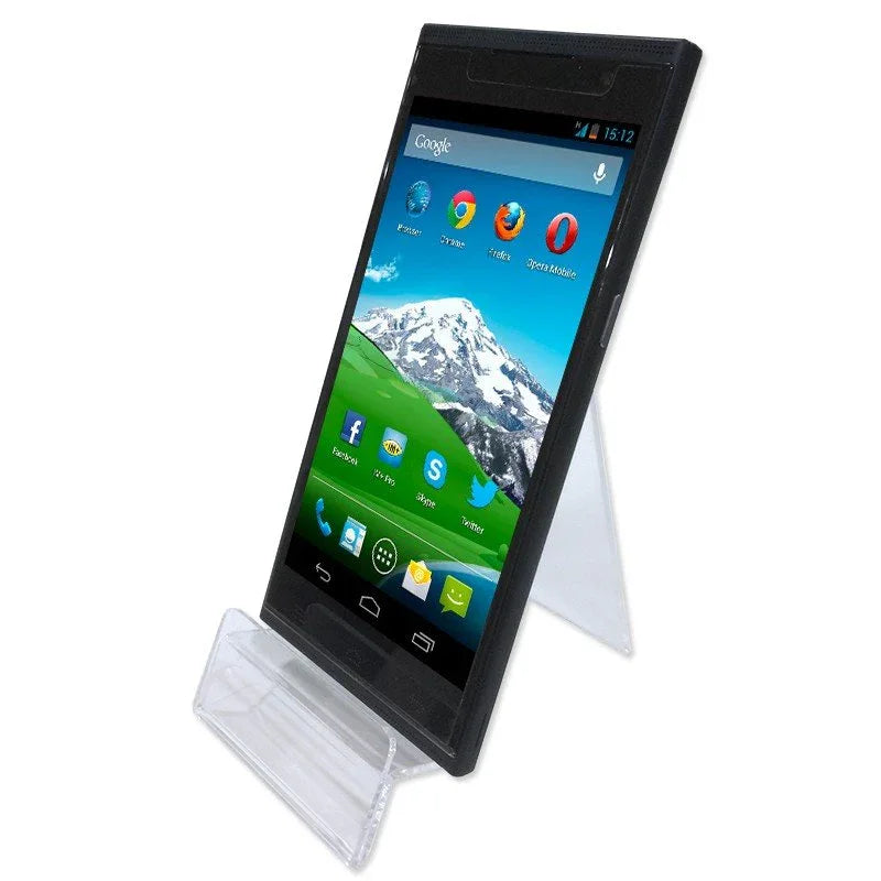 Soporte de Movil Escaparate Transparente 65 mm COOL - PixelPlaza