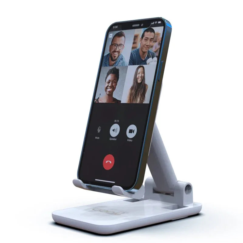 Soporte de Sobremesa Universal para Smartphone COOL Blanco - PixelPlaza