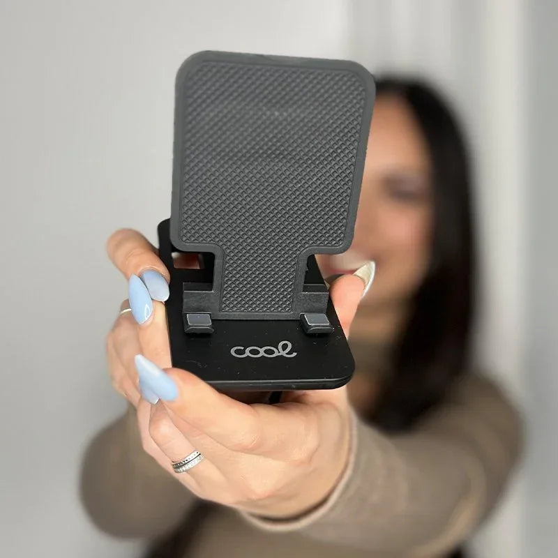 Soporte de Sobremesa Universal para Smartphone COOL Negro - PixelPlaza