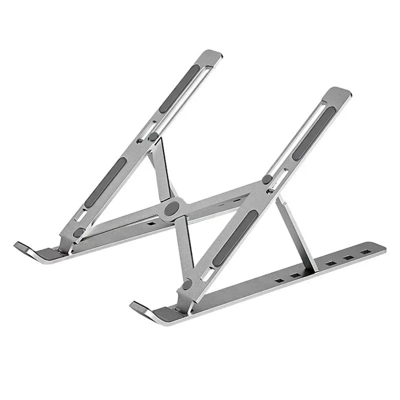 Soporte de Sobremesa Universal Plegable Aluminio COOL Ordenador Portátil - PixelPlaza