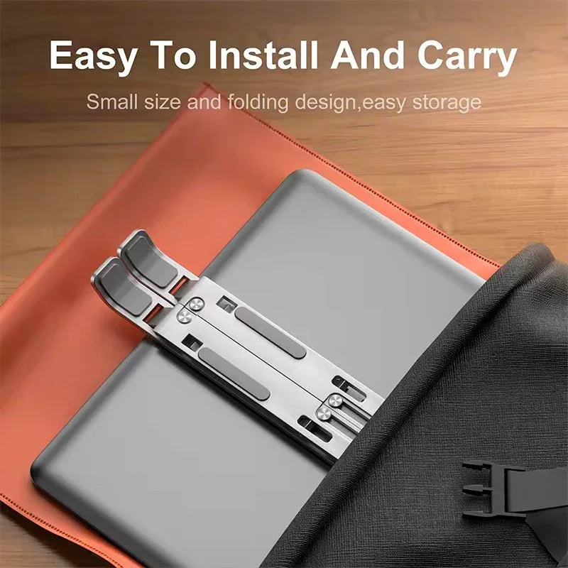 Soporte de Sobremesa Universal Plegable Aluminio COOL Ordenador Portátil - PixelPlaza