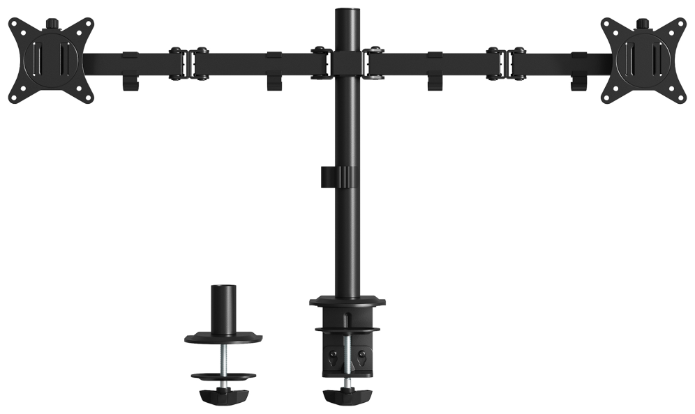 Soporte de mesa Ewent ew1512 para 2 monitores 13 pulgadas - 32 pulgadas carga maxima 16kg