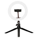 Soporte Sobremesa (50 cm) Aro de Luz LED COOL + Mando Bluetooth - PixelPlaza