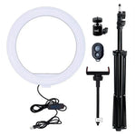 Soporte Trípode (180 cm) Aro de Luz LED COOL + Mando Bluetooth - PixelPlaza