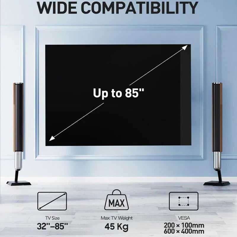 Soporte TV Universal Flexible COOL 32"- 85" - PixelPlaza