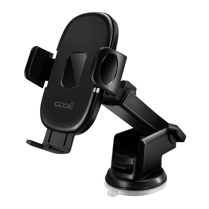 Soporte Universal Móvil para Coche Ventosa One Click COOL Negro - PixelPlaza