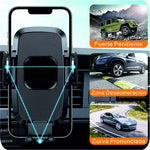 Soporte Universal para Coche Carbono COOL Negro - PixelPlaza