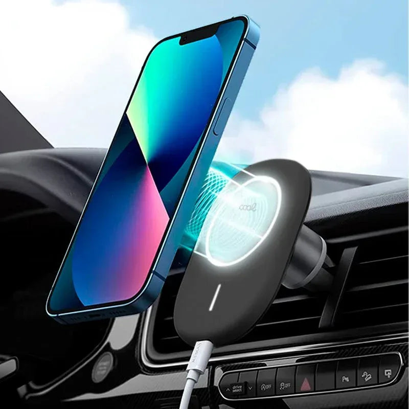 Soporte Universal para Coche Carga Inalámbrica Qi Magnético COOL - PixelPlaza