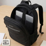 Mochila Subblim City Plus 26L Backpack para Portátiles hasta 16"/ Puerto USB/ Repelente al agua/ Reflectante/ Cinta para
