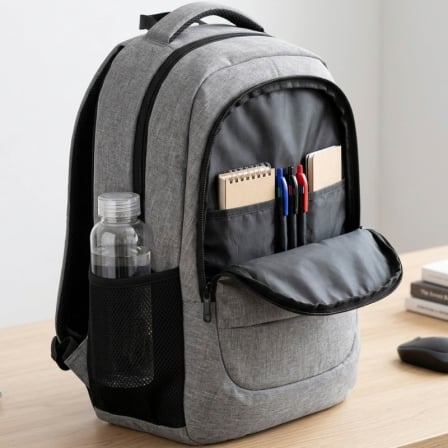 Mochila Subblim City Plus 26L Backpack para Portátiles hasta 16"/ Puerto USB/ Repelente al agua/ Reflectante/ Cinta para