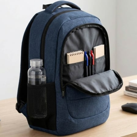 Mochila Subblim City Plus 26L Backpack para Portátiles hasta 16"/ Puerto USB/ Repelente al agua/ Reflectante/ Cinta para