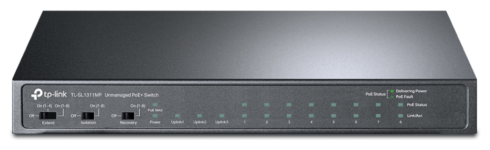 Switch tp - link tl - sl1311mp 11 puertos