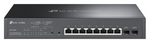 Switch 8 puertos 10 - 100 - 1000 poe 150w +2 sfp gestion l2+ tp - link