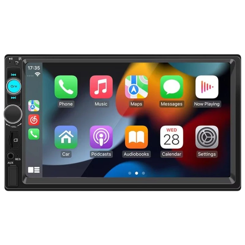 2 DIN SWM F7010C 7 pulgadas Bluetooth/Carplay USB Negro Autorradio