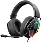 Auriculares Gaming con Micrófono Mars Gaming MH-FORGE/ Jack 3.5/ Bluetooth/ Negros