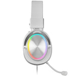 Auriculares Gaming con Micrófono Mars Gaming MH-FORGE/ Jack 3.5/ Bluetooth/ Blancos