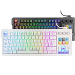 Teclado Gaming Mecánico Mars Gaming MK MASTER Switch Rojo Incluye SmartDeck Blanco #blanco