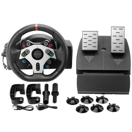 Volante con Pedales Mars Gaming MWH-RSXTWO