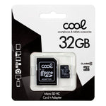 Tarjeta Memoria Micro SD con Adapt. x32 GB COOL (Clase 10) - PixelPlaza