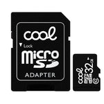 Tarjeta Memoria Micro SD con Adapt. x32 GB COOL (Clase 10) - PixelPlaza