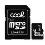 Tarjeta Memoria Micro SD con Adaptador x256 GB COOL (Clase 10) - PixelPlaza