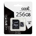 Tarjeta Memoria Micro SD con Adaptador x256 GB COOL (Clase 10) - PixelPlaza