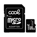 Tarjeta Memoria Micro SD con Adaptador x512 GB COOL (Clase 10) - PixelPlaza