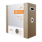 Cable cat 5e Ubiquiti bobina 305m s - ftp doble apantallado cu solido hilo masa awg - 24 anti - crosstalk divider