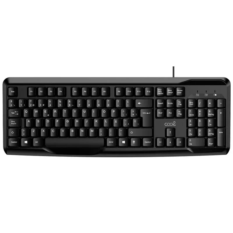 Teclado Office Cable USB PC COOL Even (Español) - PixelPlaza