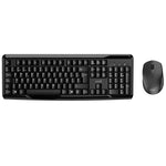 Teclado Office Inalámbrico PC Kit + Ratón COOL Enter Negro (Español) - PixelPlaza