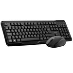 Teclado Office Inalámbrico PC Kit + Ratón COOL Enter Negro (Español) - PixelPlaza