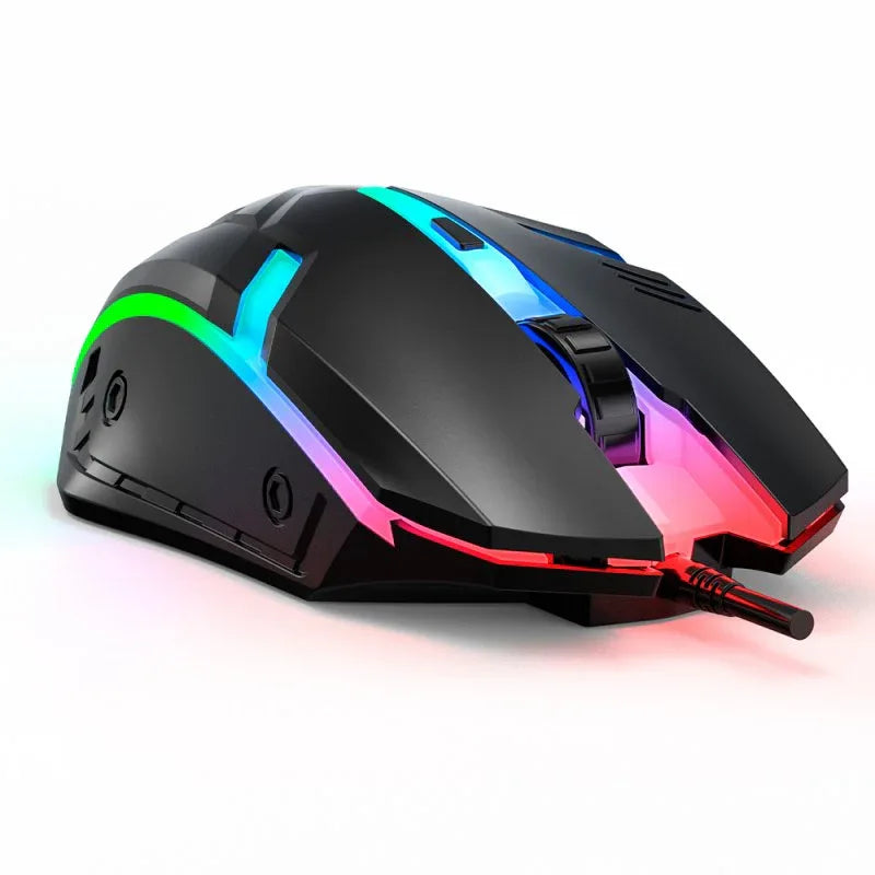 Teclado PC Gaming USB (Combo 4 en 1) + Raton + Auriculares + Alfombrilla COOL Youth (Español) - PixelPlaza