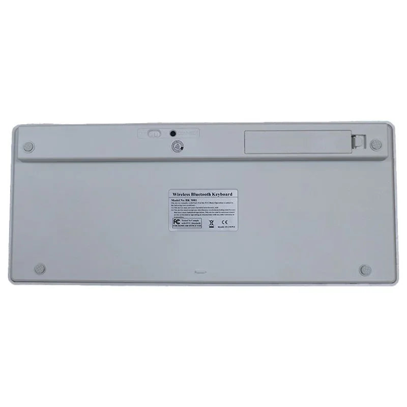 Teclado Slim Bluetooth PC / Tablet COOL Blanco (Español) - PixelPlaza